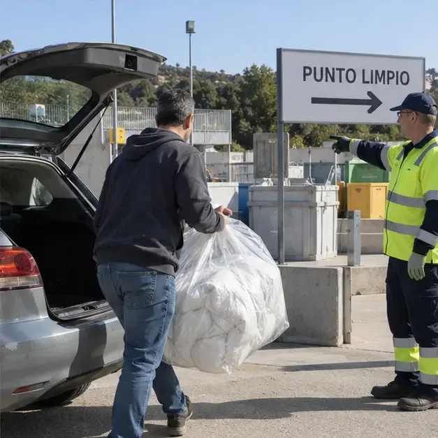 Cómo tirar un edredón en Terrassa