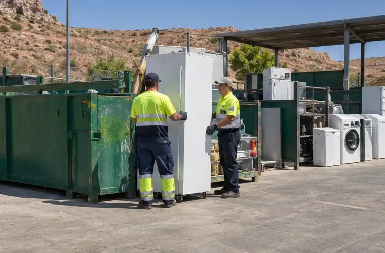 Cómo tirar un frigorífico en Almería: opciones seguras y pasos