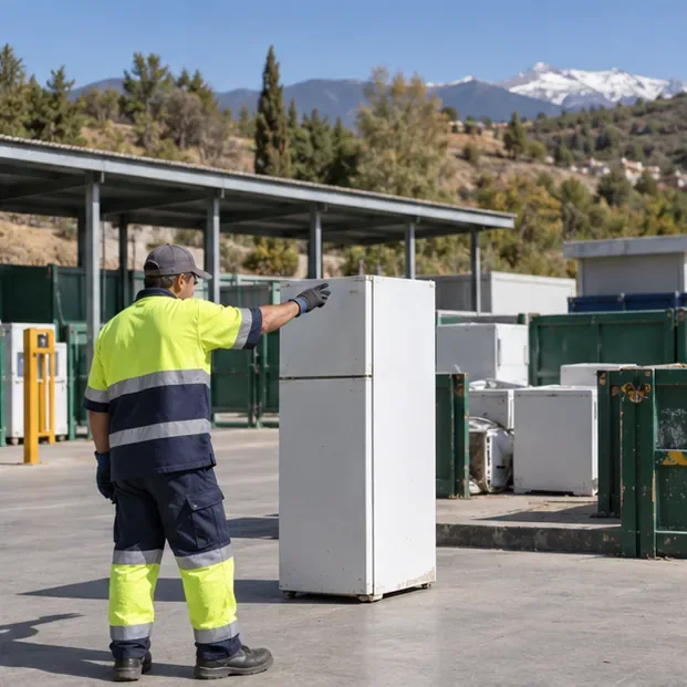 Cómo tirar un frigorífico en Granada: recogida y reciclaje seguros