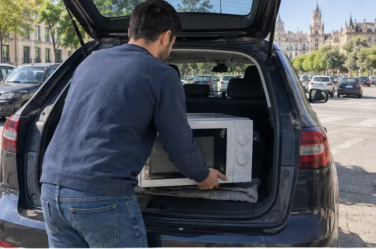 Cómo tirar un microondas en Madrid: opciones legales, gratuitas y sin dejarlo en la calle