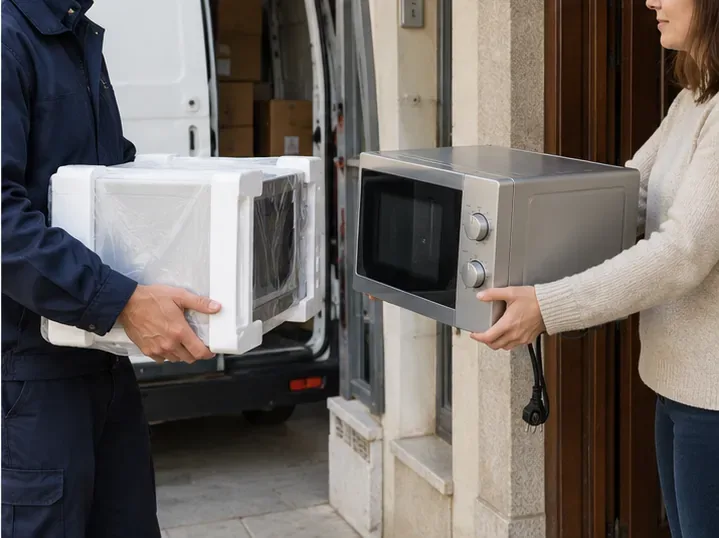 Cómo tirar un microondas en Valladolid: opciones correctas y errores que conviene evitar