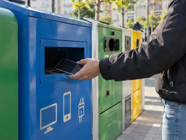 Cómo tirar un móvil en Madrid: puntos limpios, datos y pasos para reciclarlo