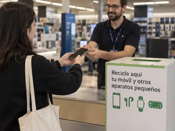 Cómo tirar un móvil en Pamplona: reciclaje seguro, datos personales y opciones de entrega
