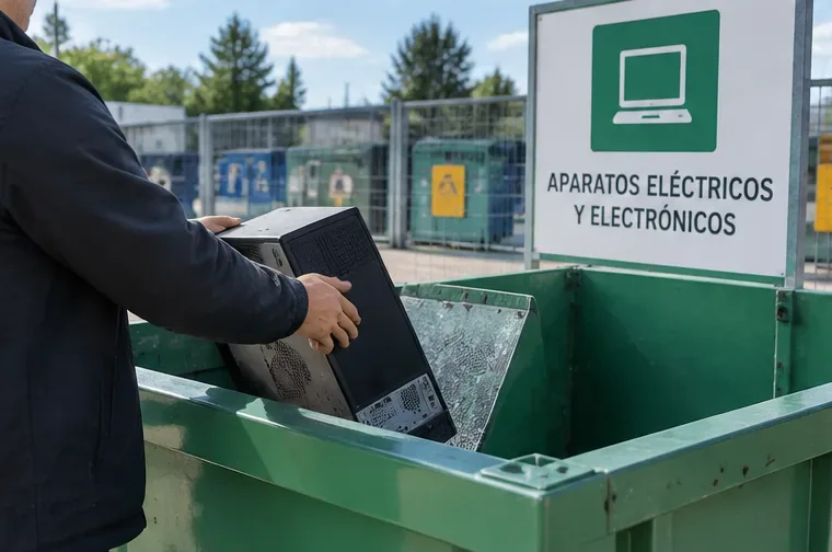 Cómo tirar un ordenador en Córdoba: opciones seguras para reciclarlo