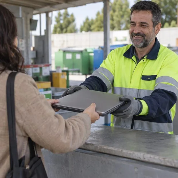 Cómo tirar un portátil en Sevilla: puntos limpios, tiendas y pasos seguros