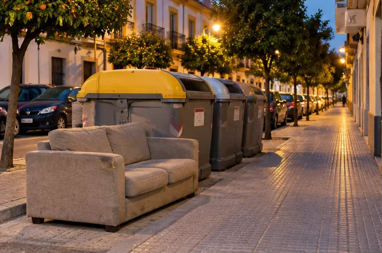 Cómo tirar un sofá en Jerez de la Frontera: días, horarios y alternativas correctas