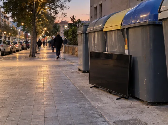 Cómo tirar un televisor en Alicante: recogida gratuita, ecoparque y devolución en tienda