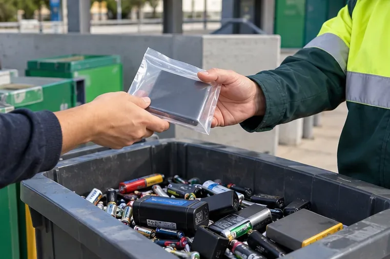 Cómo tirar una batería externa en Gijón: puntos limpios, pasos y errores que conviene evitar