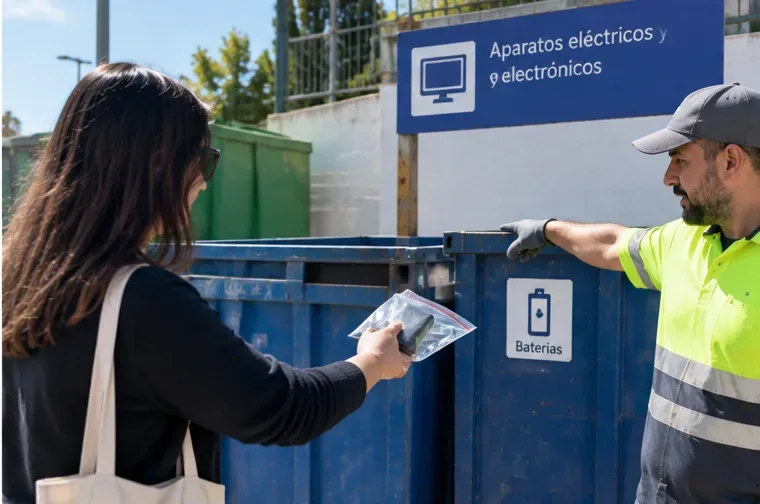 Cómo tirar una batería externa en Jerez de la Frontera: dónde llevarla y cuándo extremar precauciones