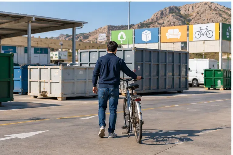 Cómo tirar una bicicleta en Alicante: ecoparque, recogida y opciones para reutilizarla