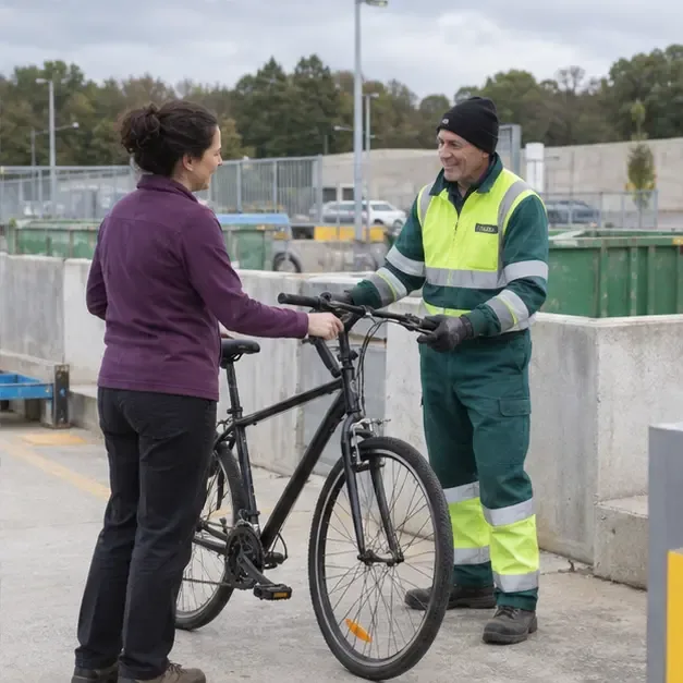 Cómo tirar una bicicleta en Gijón: reutilización y reciclaje