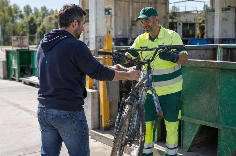 Cómo tirar una bicicleta en Valladolid: punto limpio, recogida y reutilización