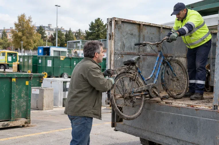 Cómo tirar una bicicleta en Vitoria-Gasteiz: reutilización, Garbigune y recogida