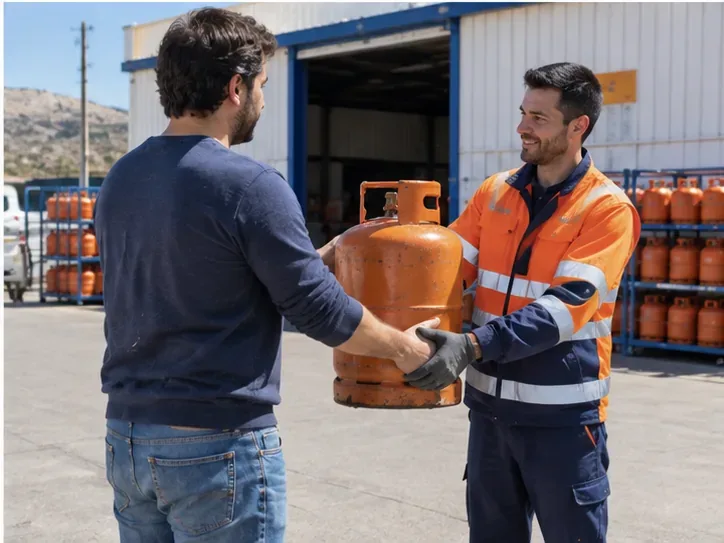 Cómo tirar una bombona de gas en Almería: devolución segura y qué hacer si no puedes transportarla