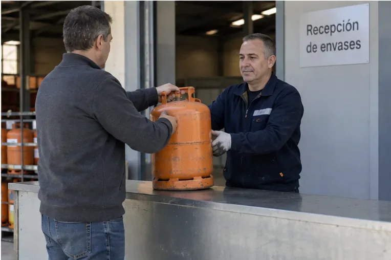 Cómo tirar una bombona de gas en Elche: devolución segura y qué hacer si está dañada