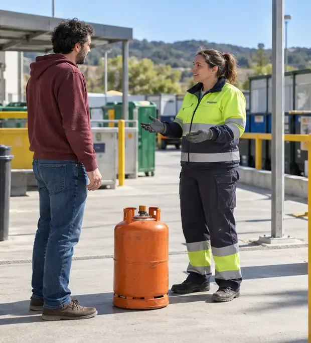 Cómo tirar una bombona de gas en Terrassa: devolución segura y opciones locales