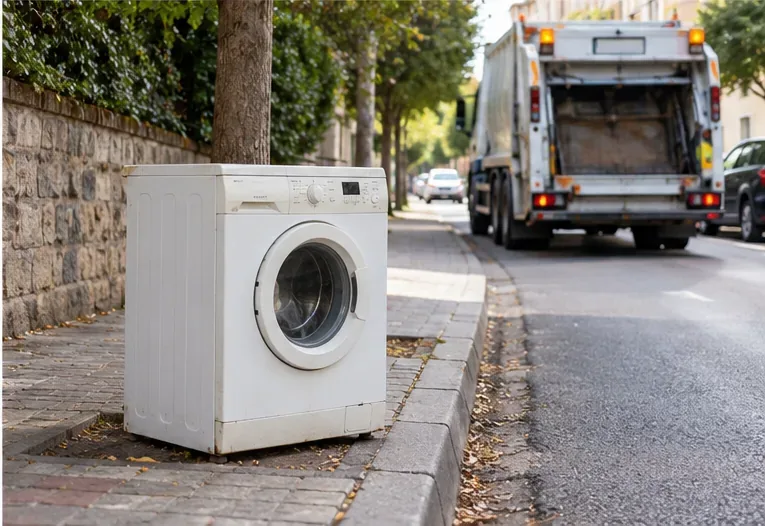Cómo tirar una lavadora en Terrassa: recogida, deixalleria y retirada gratuita