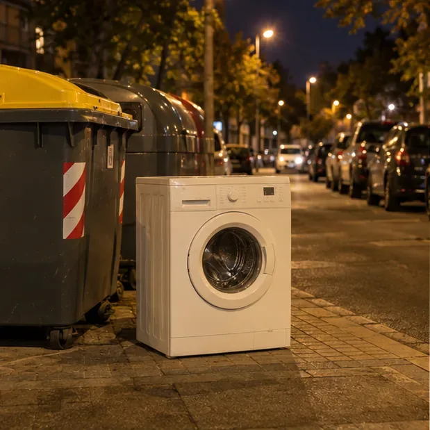 Cómo tirar una lavadora en Zaragoza: recogida municipal, punto limpio y retirada al comprar otra