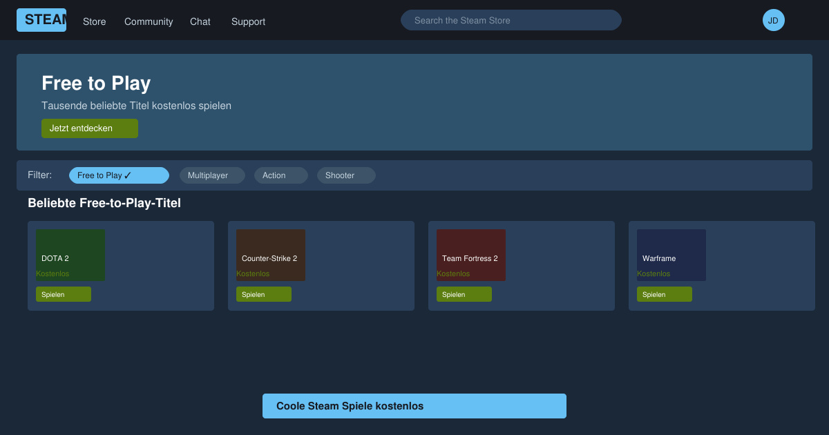 Coole Steam spiele kostenlos