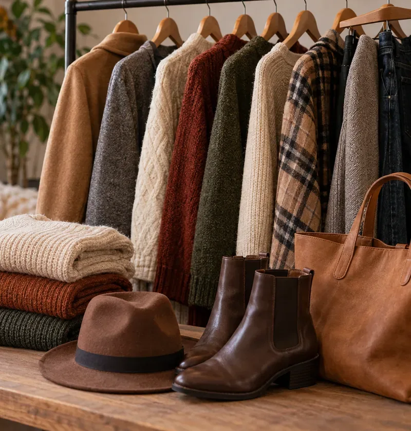 Comfortabele herfstgarderobe essentials voor 2026: een praktische capsulegarderobe voor koelere dagen