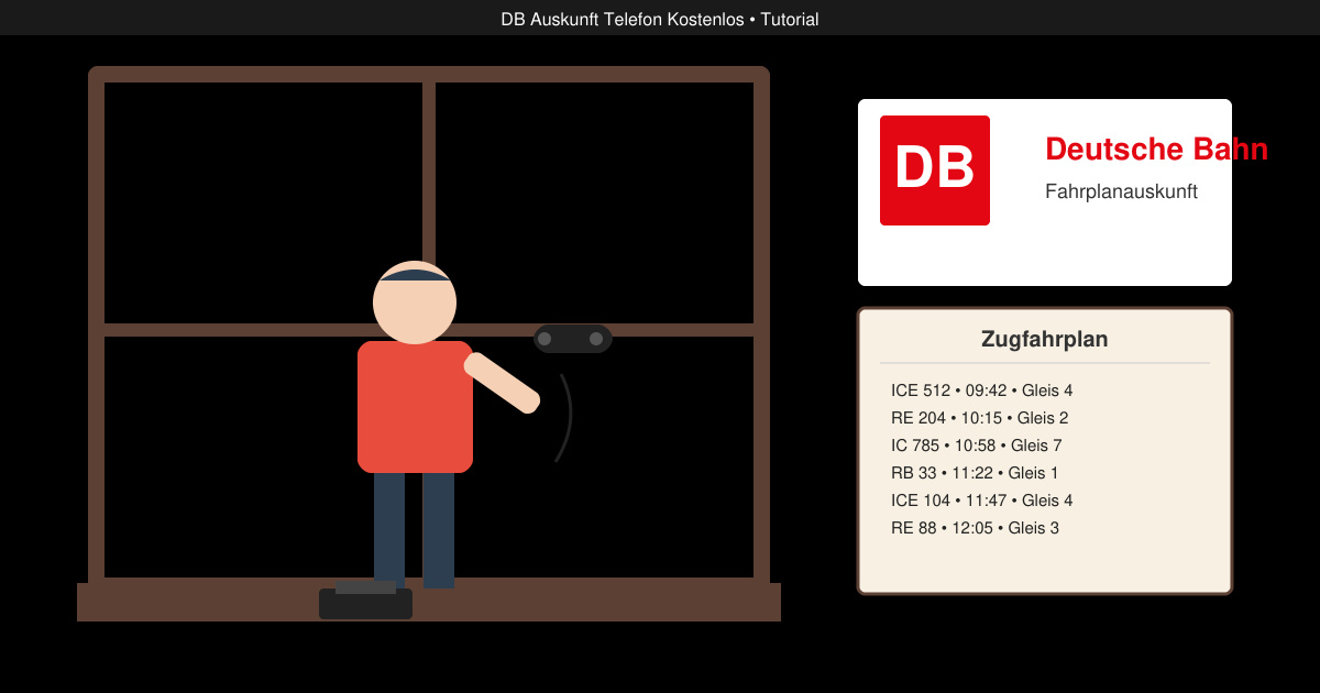 Db auskunft telefon kostenlos