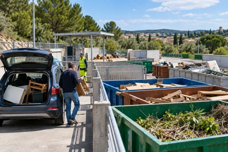 Déchèterie à Nîmes : horaires, accès et déchets acceptés en 2026