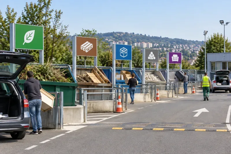Déchèterie à Saint-Étienne : horaires, accès et déchets acceptés en 2026