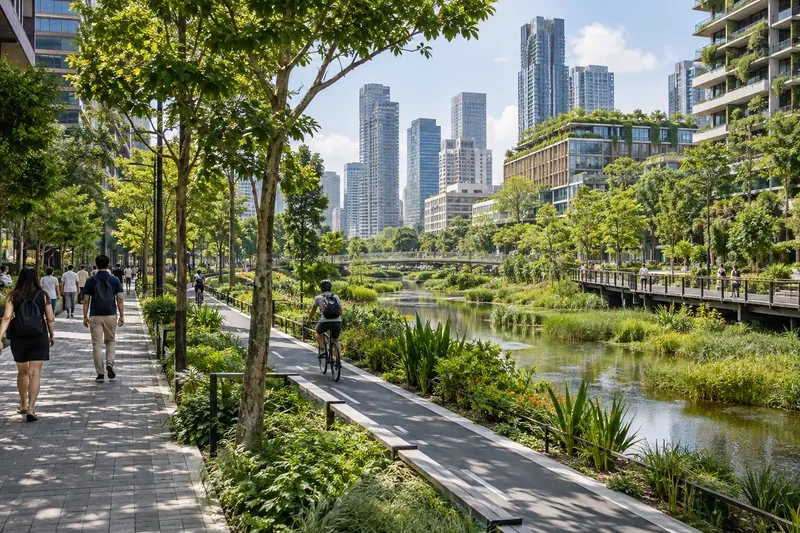 Designing Resilient Urban Centers: Green Infrastructure for Tomorrow’s Megacities