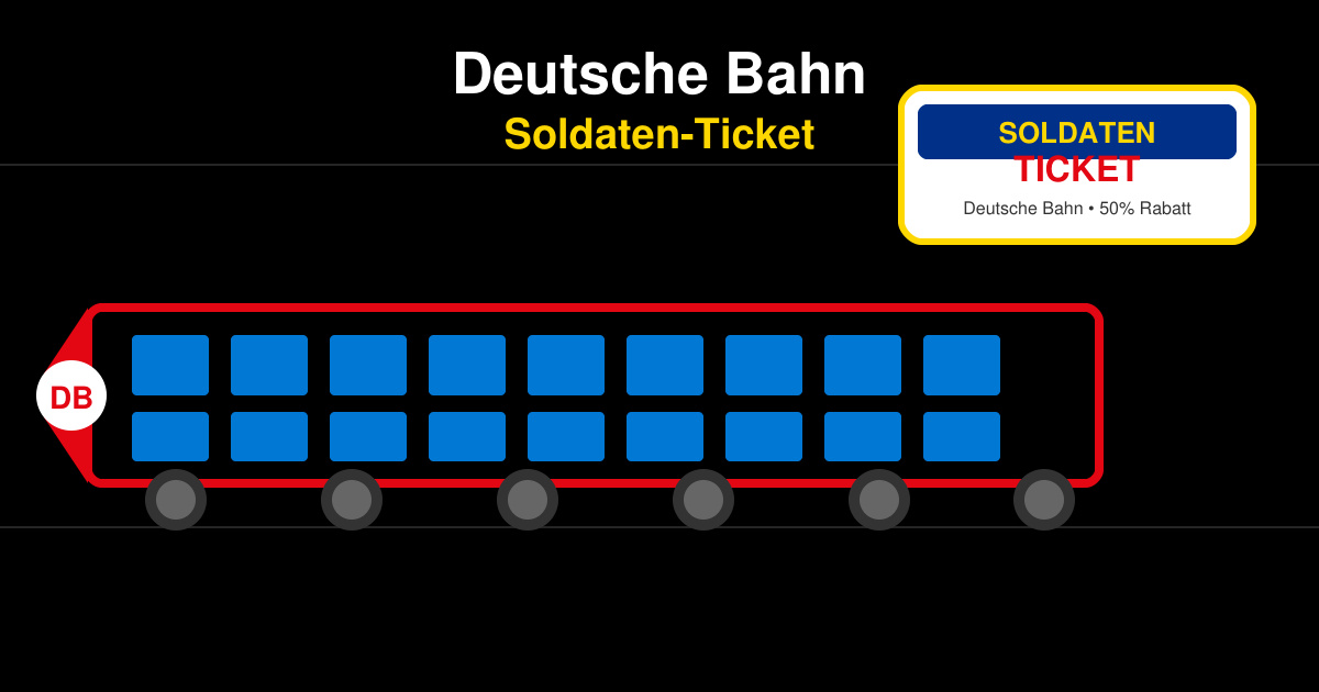 Deutsche bahn soldaten ticket