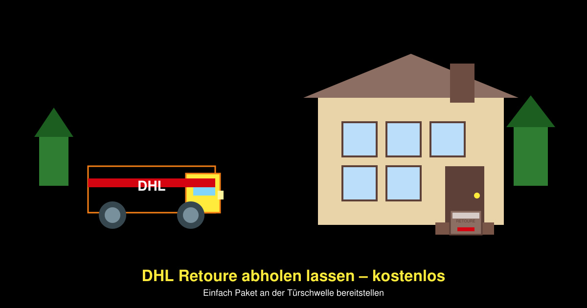 DHL retoure abholen lassen kostenlos