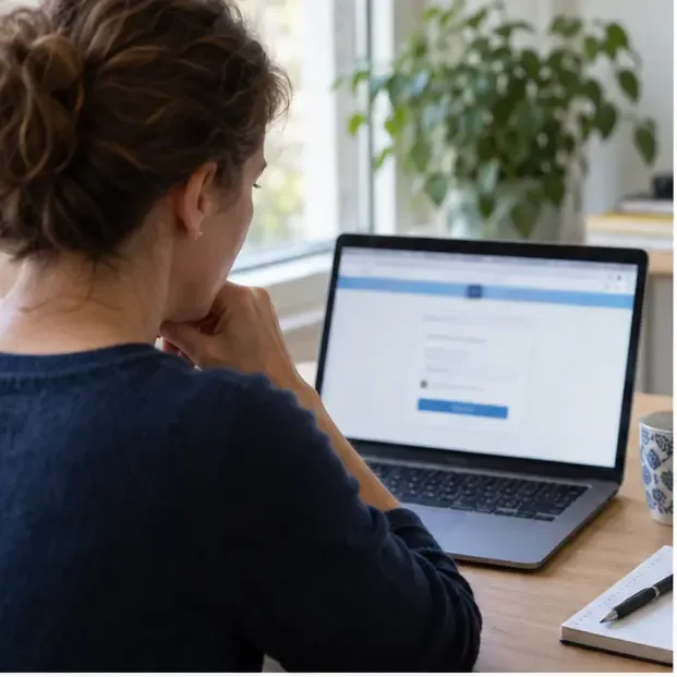 Stap 1 bij het herstellen van een vergeten DigiD-wachtwoord