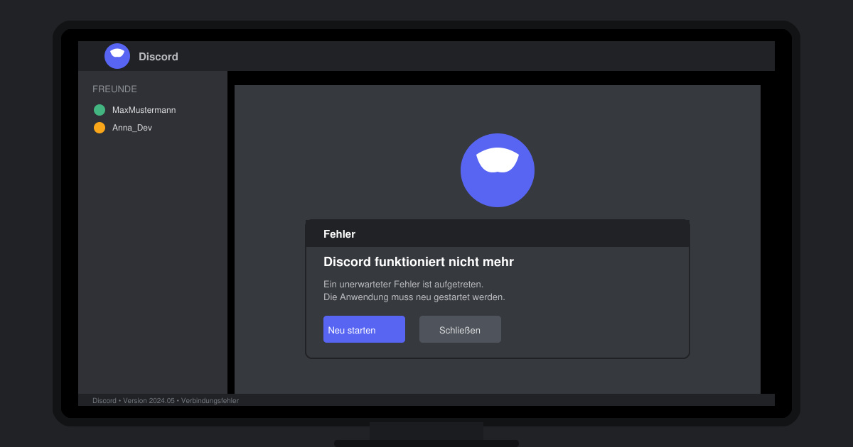 Discord funktioniert nicht mehr