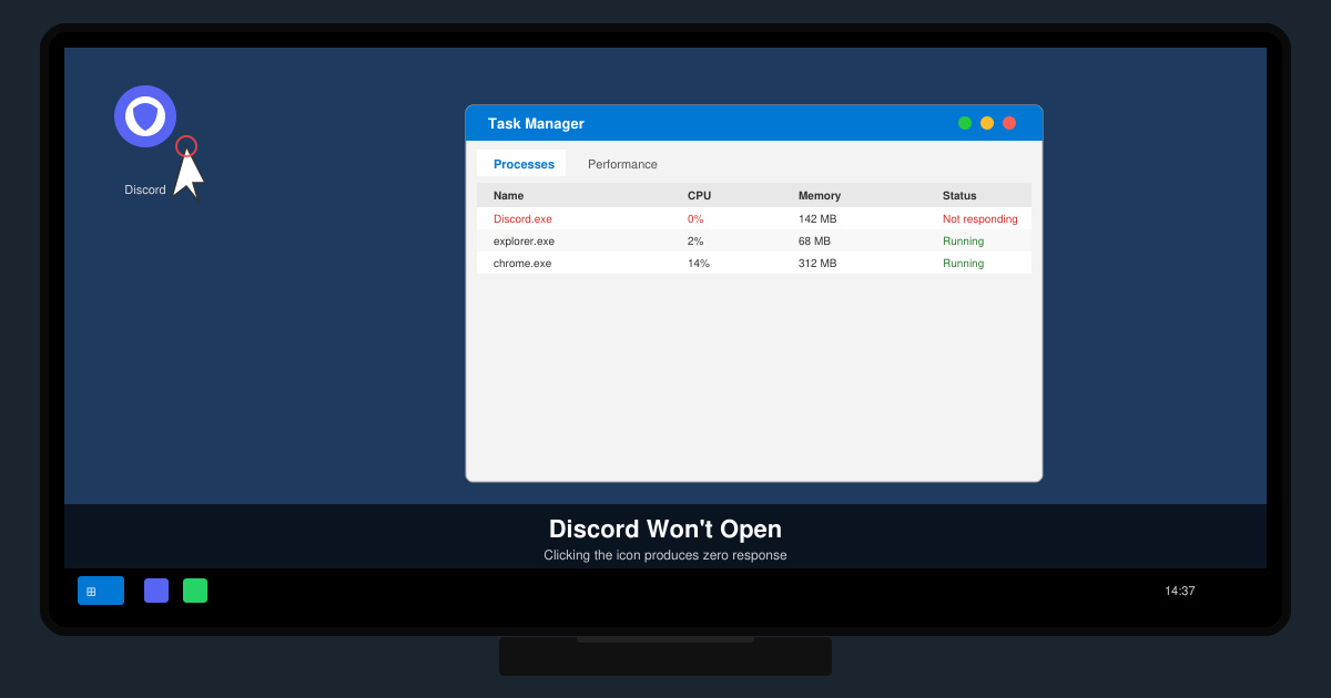 Discord Won T Open