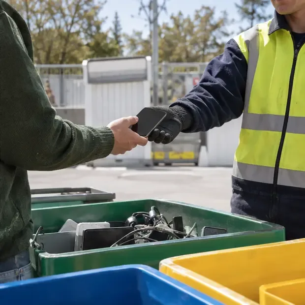 Dónde tirar un teléfono móvil: opciones, datos y errores que conviene evitar