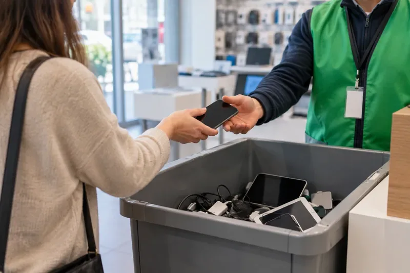 Dove buttare un cellulare: RAEE, negozi, centri di raccolta e scelta migliore caso per caso