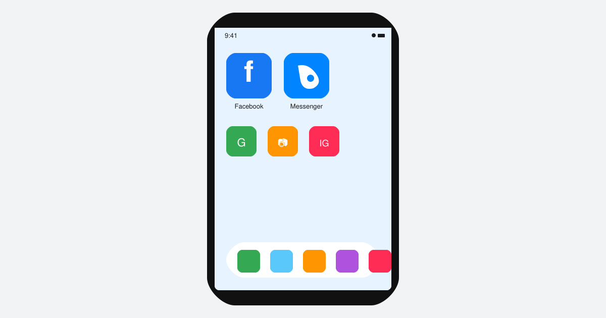 Download Facebook App and Messenger