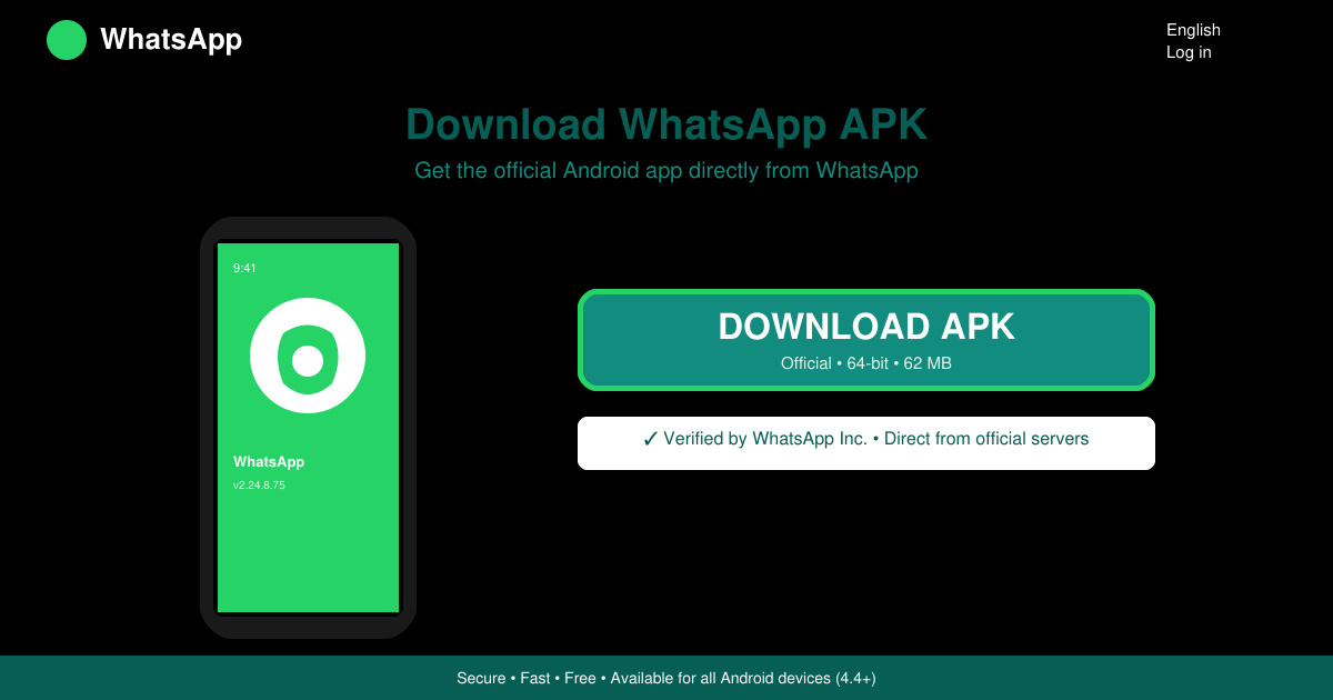 Download WhatsApp Apk Download