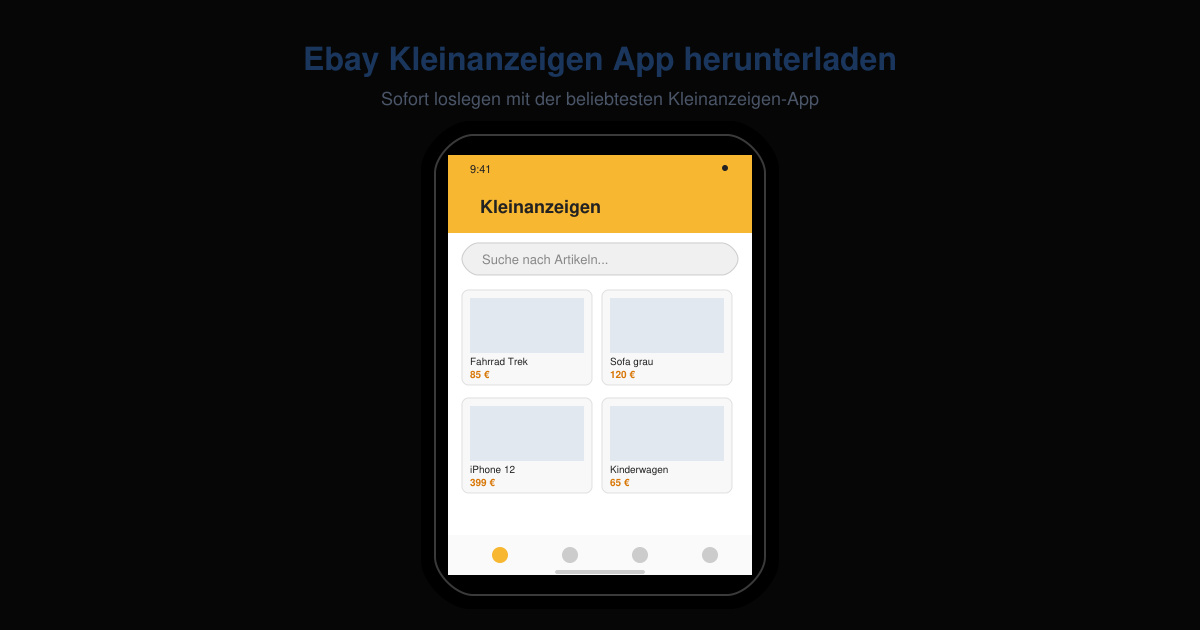 Ebay kleinanzeige app herunterladen