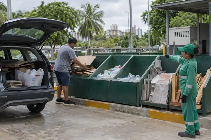 Ecoponto em Belém: o que pode levar e como funciona