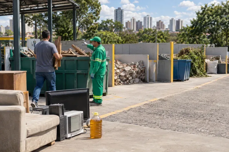 Ecoponto em Curitiba: o que pode levar, limites e como funciona