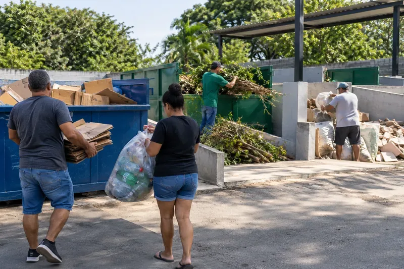 Ecoponto em Duque de Caxias: o que pode levar, o que evitar e qual opção usar