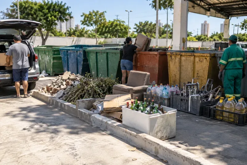 Ecoponto em Fortaleza: o que pode levar, horários e como funciona