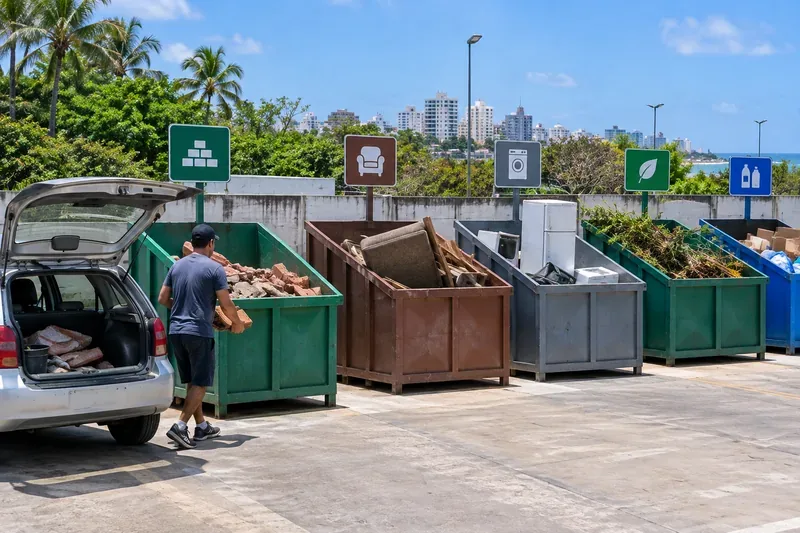 Ecoponto em Maceió: o que pode levar, onde fica e como funciona