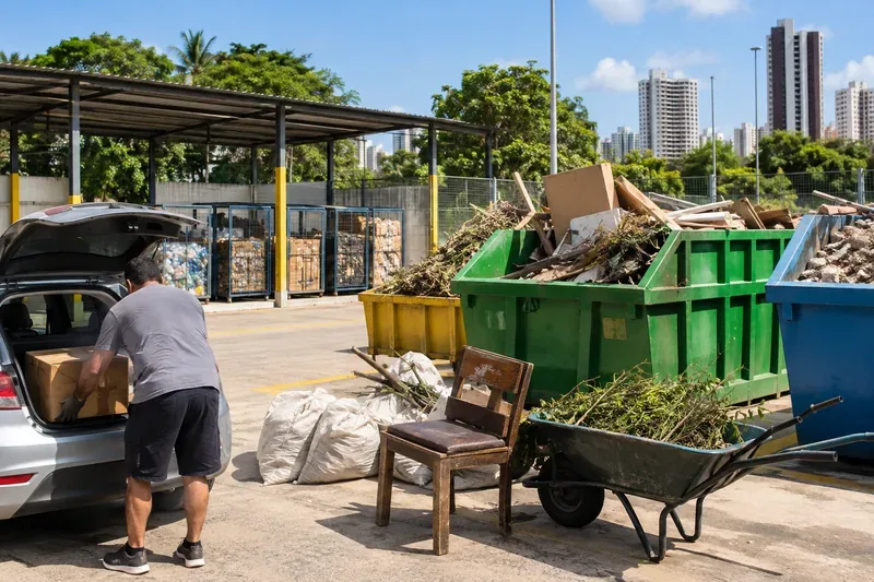 Ecoponto em Recife: o que pode levar, limites e como funciona em 2026