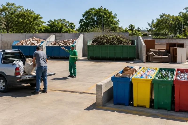 Ecoponto em Uberlândia: o que pode levar, limites e como funciona