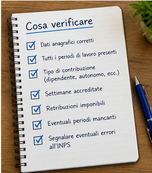 Estratto conto contributivo INPS: come leggerlo bene e capire se i dati tornano