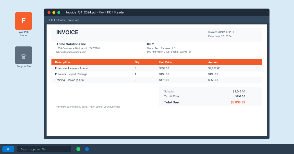 Foxit PDF Software Download