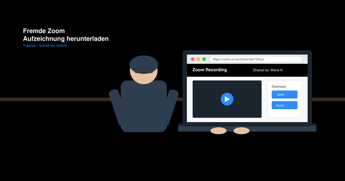 Fremde Zoom aufzeichnung herunterladen
