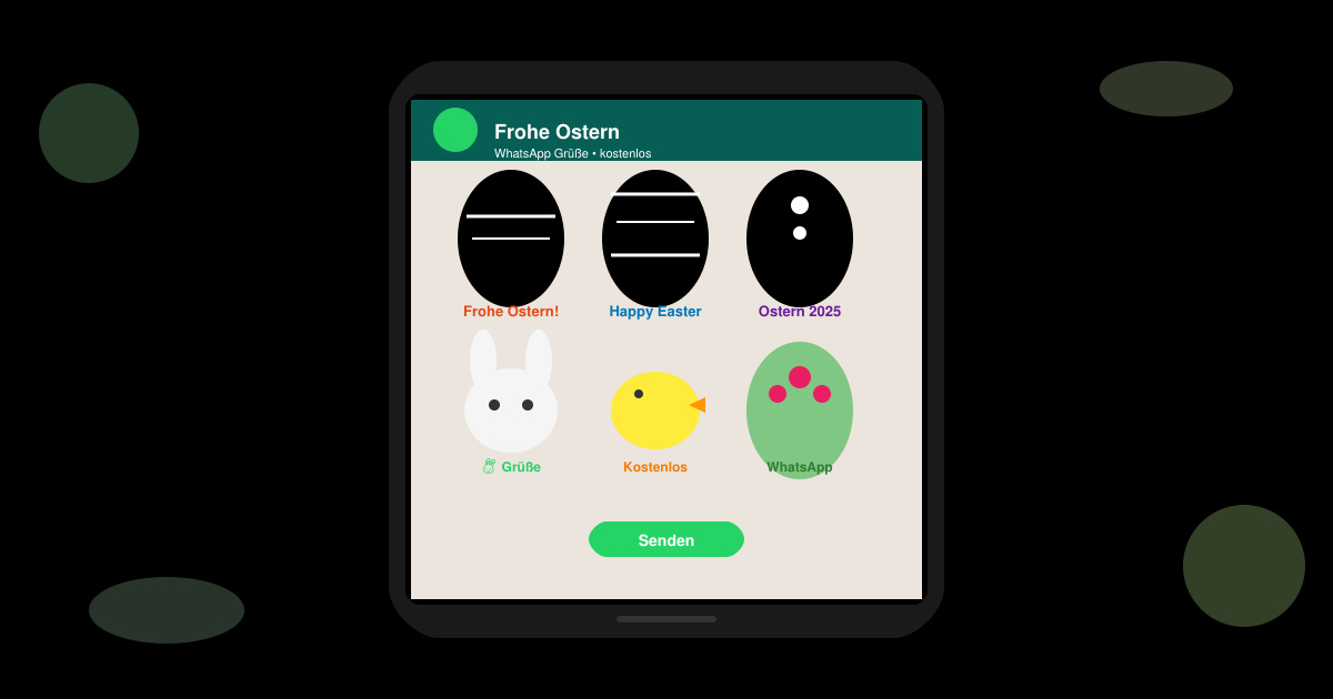 Frohe ostern WhatsApp grüße kostenlos