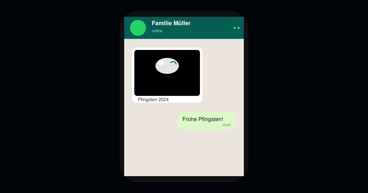 Frohe pfingsten WhatsApp kostenlos